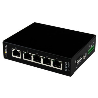 5 Pt Unmanaged Ind. Gbit Switch DIN Rail