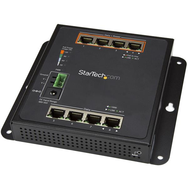 GbE Switch 8 Port 4 PoE Plus Managed