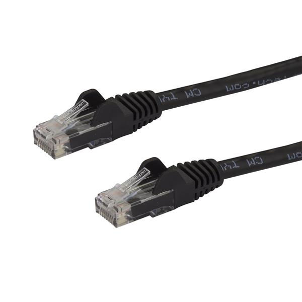 1m Cat6 RJ45 UTP Black Gbit Patch Cable