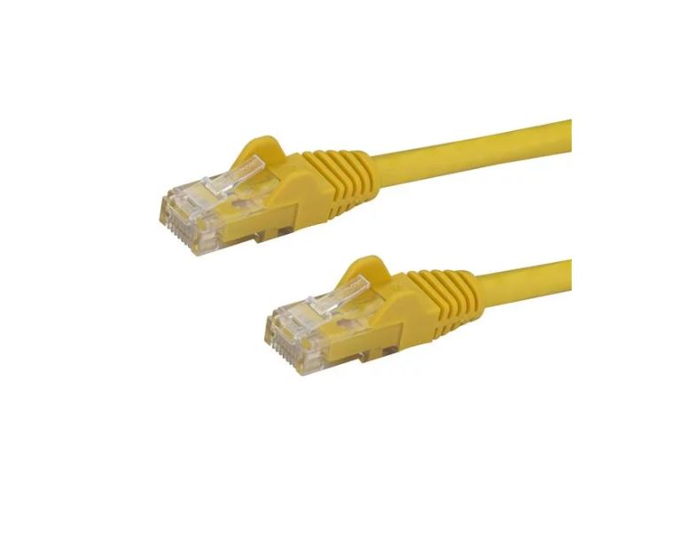0.5m Yellow Snagless Cat6 Patch Cable