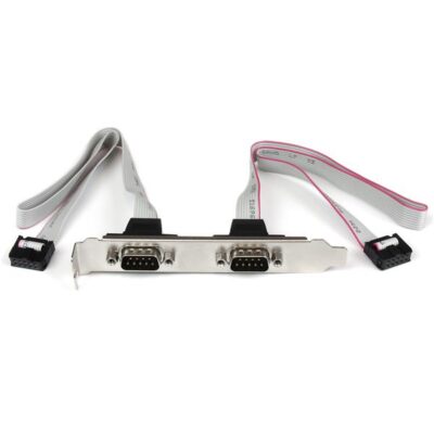 16in 2 Port DB9 Port Bracket to 10 Pin