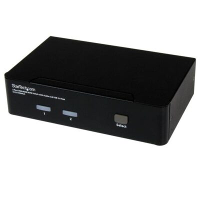 2 Port USB HDMI KVM Switch with Audio