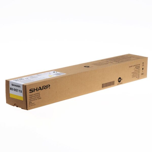Sharp MX 61GTYA Yellow Toner 24K