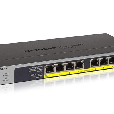GS108LP 8 Port Gbit PoE Unmanaged Switch