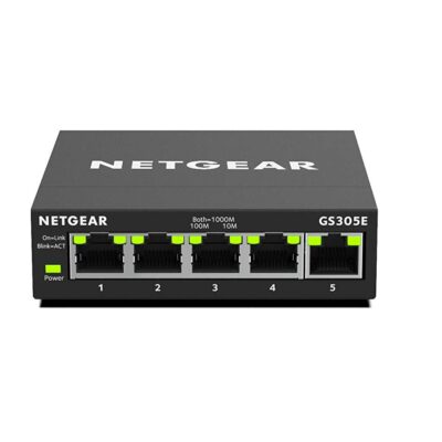 5 Port Gbit Smart Managed Plus Switch