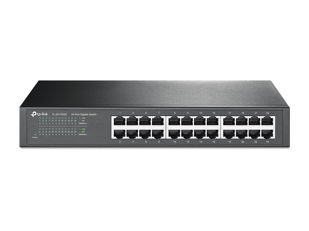 24 Port Gigabit Unmanaged Desktop Switch