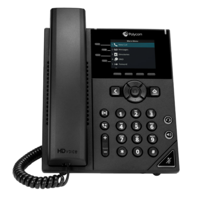 VVX 250 PoE Desktop Phone Excluding PSU