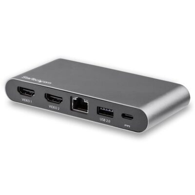 USBC Multiport Adapter Dual HDMI 100W PD