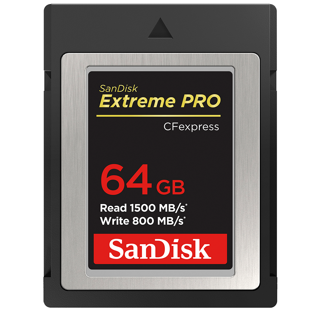 64GB Extreme PRO CFexpress B Memory Card