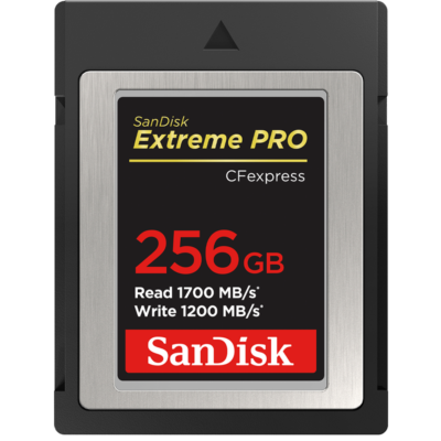 256GB Extreme PRO CFexpress Card Type B