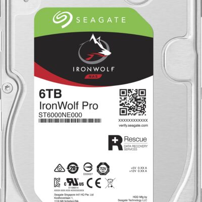 6TB Seagate IronWolf Pro SATA Int HDD
