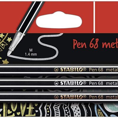 Stabilo Pen 68 Metallic GD SL COP PK3