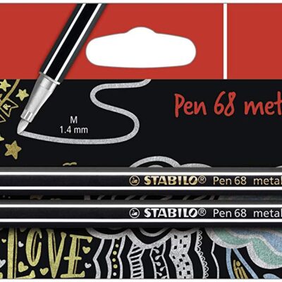 Stabilo Pen 68 Metallic GD SL PK2