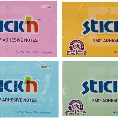 Stickn Repos 360Notes76x127 PK12