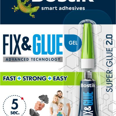 Bostik Fix & Glue Gel PK6