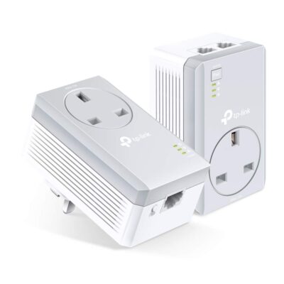 AV600 2 Port Passthrough Powerline V3