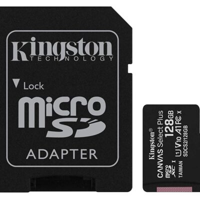 128GB CS Plus C10 MicroSDXC and Adapter