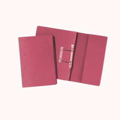 ExaCpta Pocket Spiral File FS Red PK25