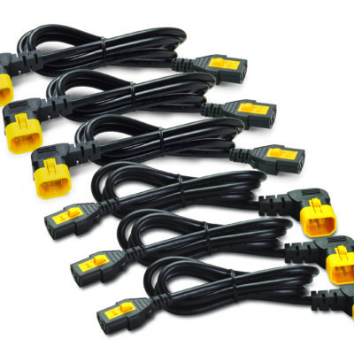 1.2m C13 to C14 90 Degree Power Cord x6