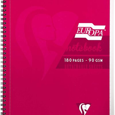Europa Sidebound Notebook A5 RD PK5