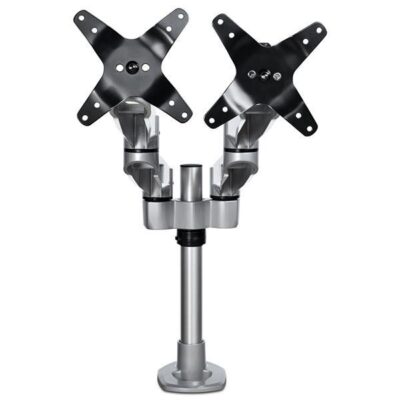 Up to 30in Display Desk Dual Monitor Arm