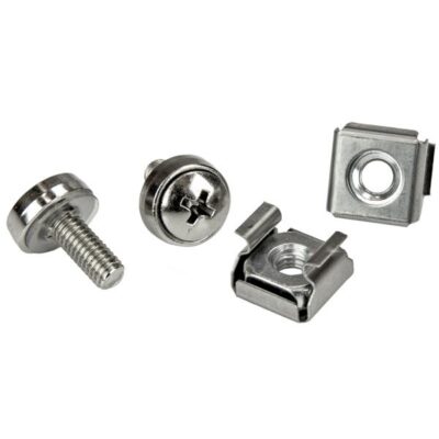 100 Pkg M5 Mount Screws and Cage Nuts