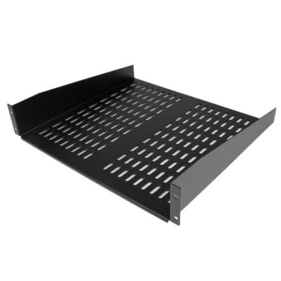 2U 16in Vented RM Cantilever Shelf 22kg