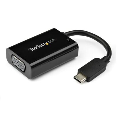 USB C to VGA Adapter with Power Delivery