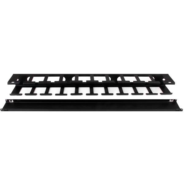 1U Horizontal Cable Finger Duct Rack