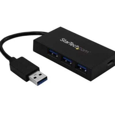 4 Port USB 3.0 Hub 3x USB A and 1x USB C