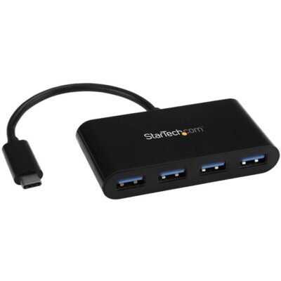 4 Port USB 3.0 Hub USB C to 4x USB A