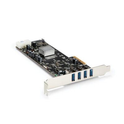 4 Port Quad Bus PCIe USB3 Card with UASP