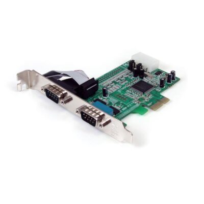2PT PCIe Serial Adapter Card 16550 UART