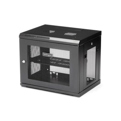 StarTech 9U Wall Mount Rack 15 Inch Deep