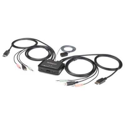 2Port USB 4K 60Hz DisplayPort KVM Switch