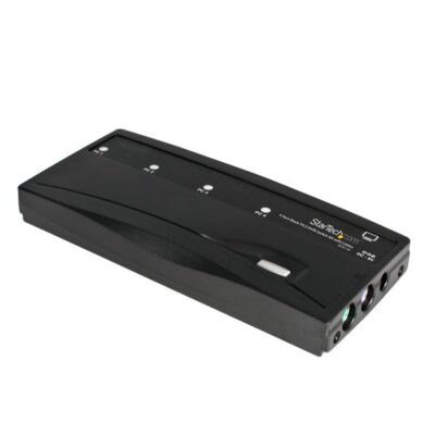 4 Port PS2 KVM Switch Kit with Cables