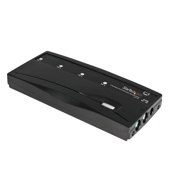 4 Port PS2 KVM Switch Kit with Cables