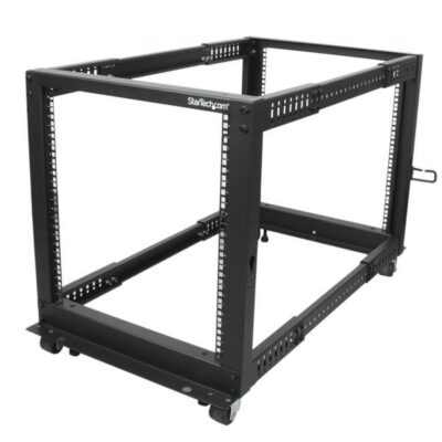 12U Open Frame 4 Post Server Rack