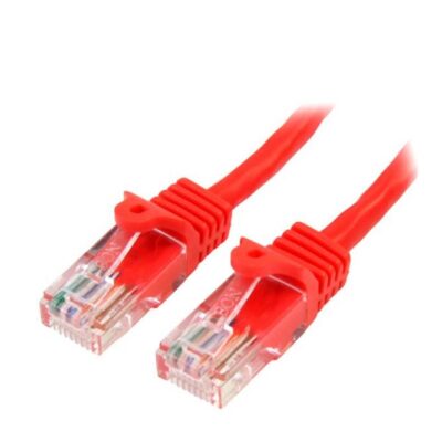1m Red Cat5e Snagless RJ45 Patch Cable