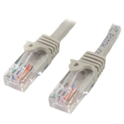 10m Grey Snagless Cat5e Patch Cable
