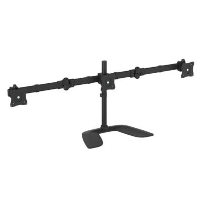 13 to 27in Triple Monitor Desktop Stand