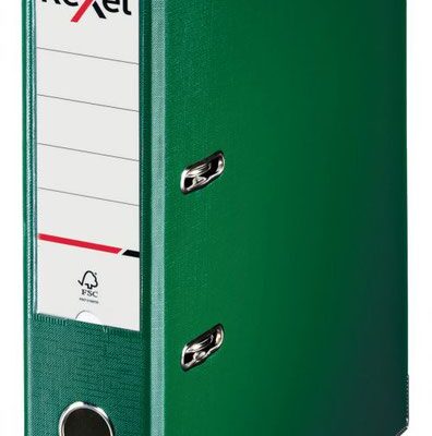 Rexel LAF ECO A4 PP 75mm Green BX10