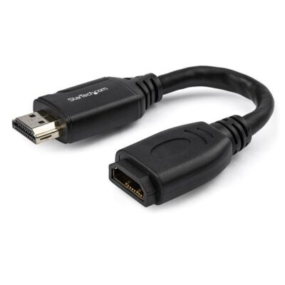 6in High Speed HDMI 2.0 Port Saver Cable