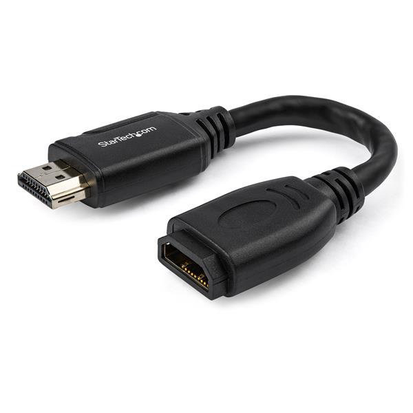 6in High Speed HDMI 2.0 Port Saver Cable
