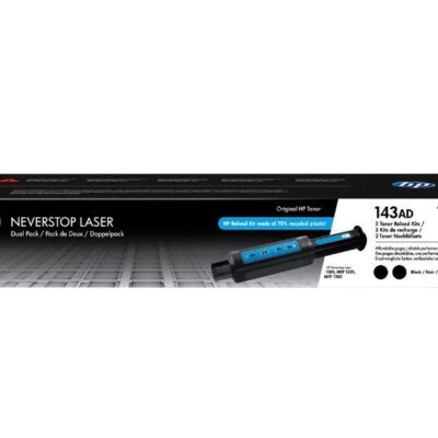HP W1143AD 143AD NEVERSTOP BLK TONER 2PK