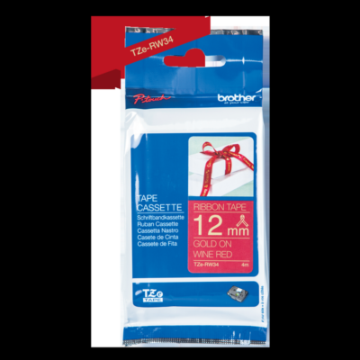 Brother TZERW34 PTouch RibboN 12mm x 4m