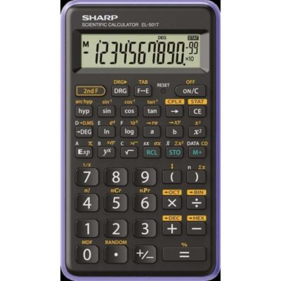 Sharp EL501 Scientific Calc BK/PU