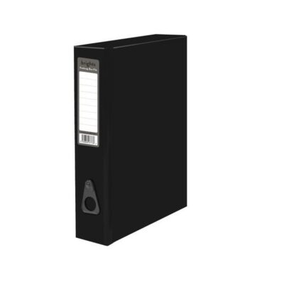 Pukka Brights Box File FS Black BX10