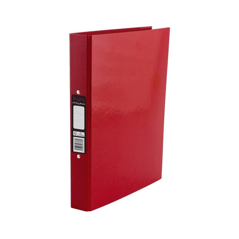 Pukka Brights Binder A4 Red BX10