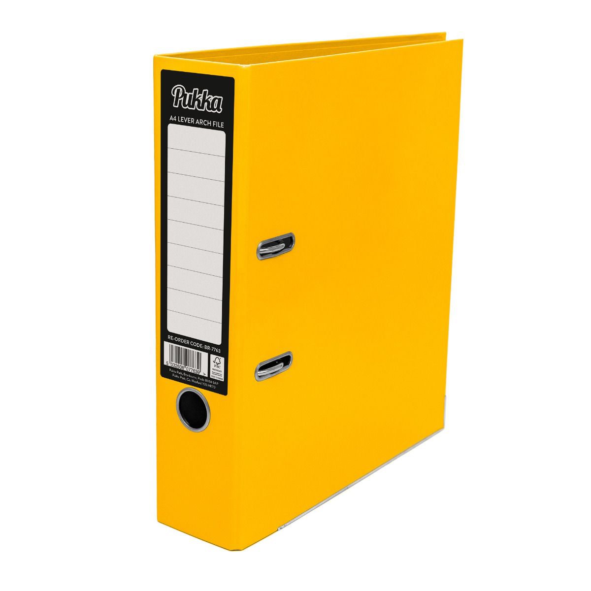 Pukka Brights LAF A4 Yellow BX10